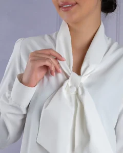 شومیز سفید ساده